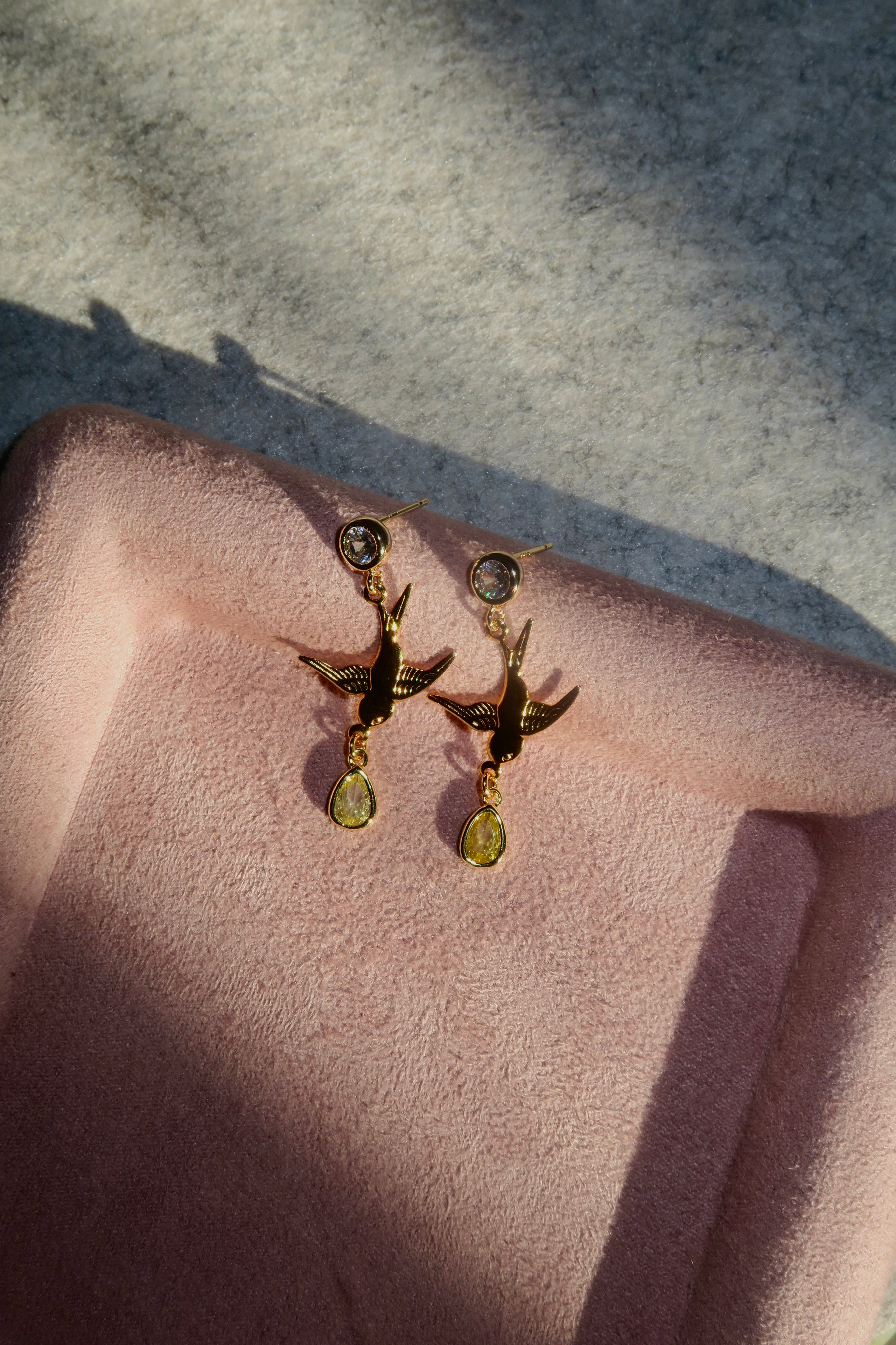 Boucles d'oreilles Orchid