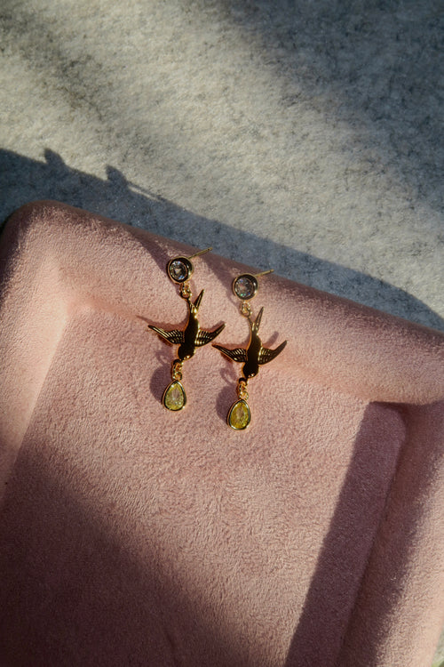 Boucles d'oreilles Orchid