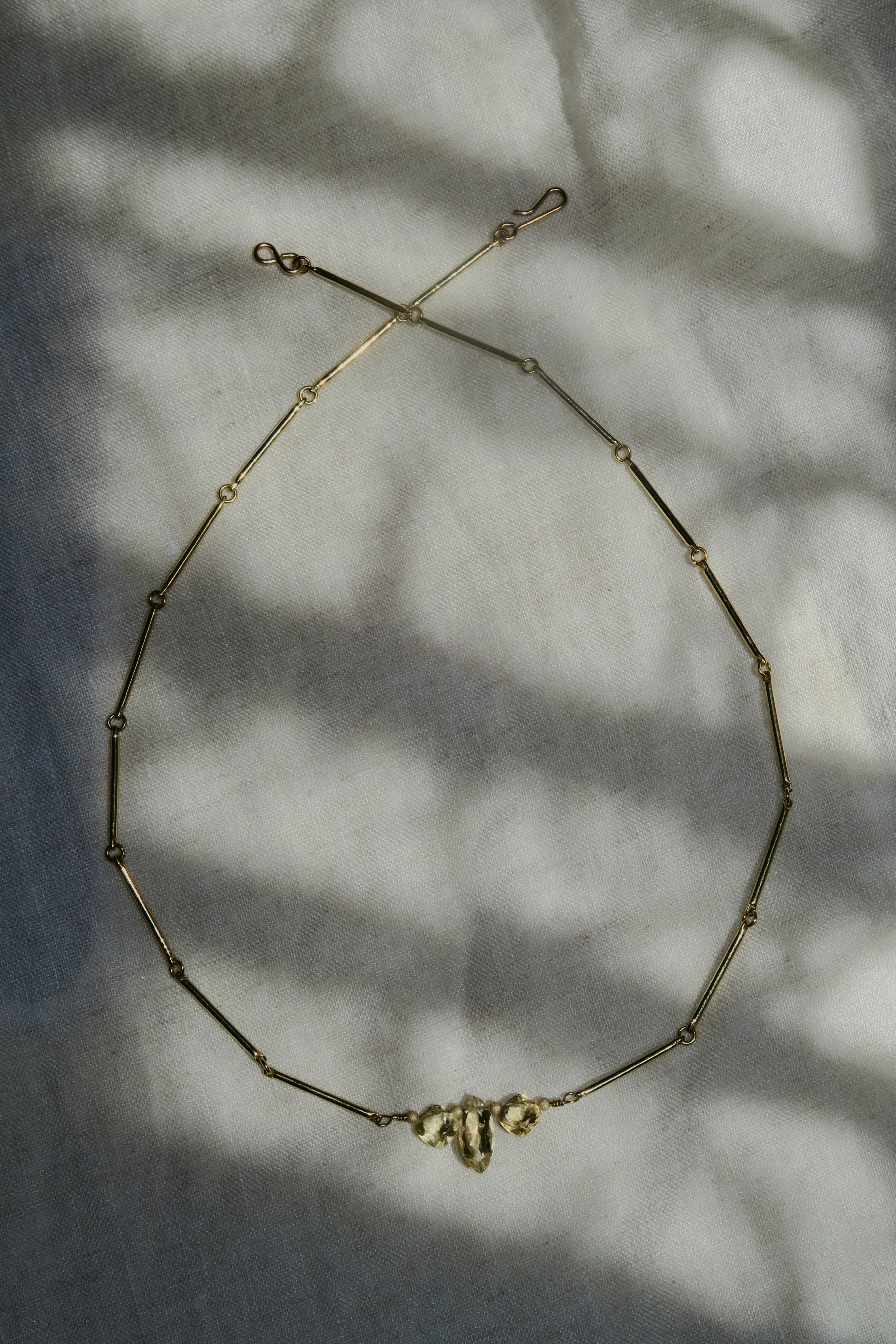 Collier Sole - Citrine