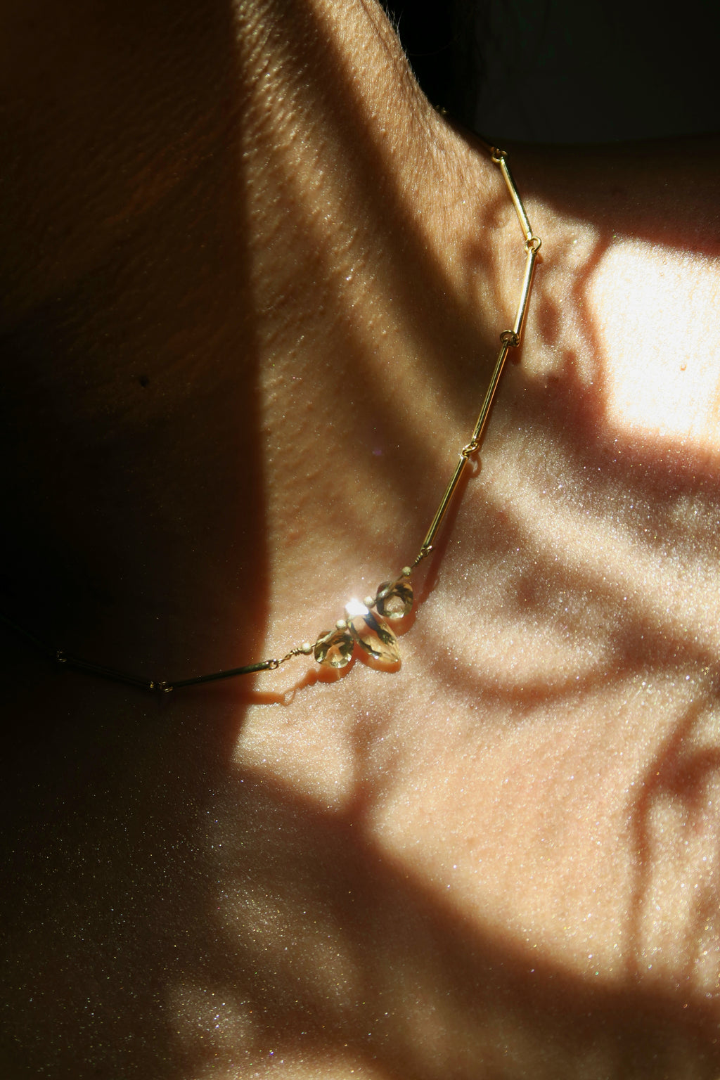 Collier Sole - Citrine