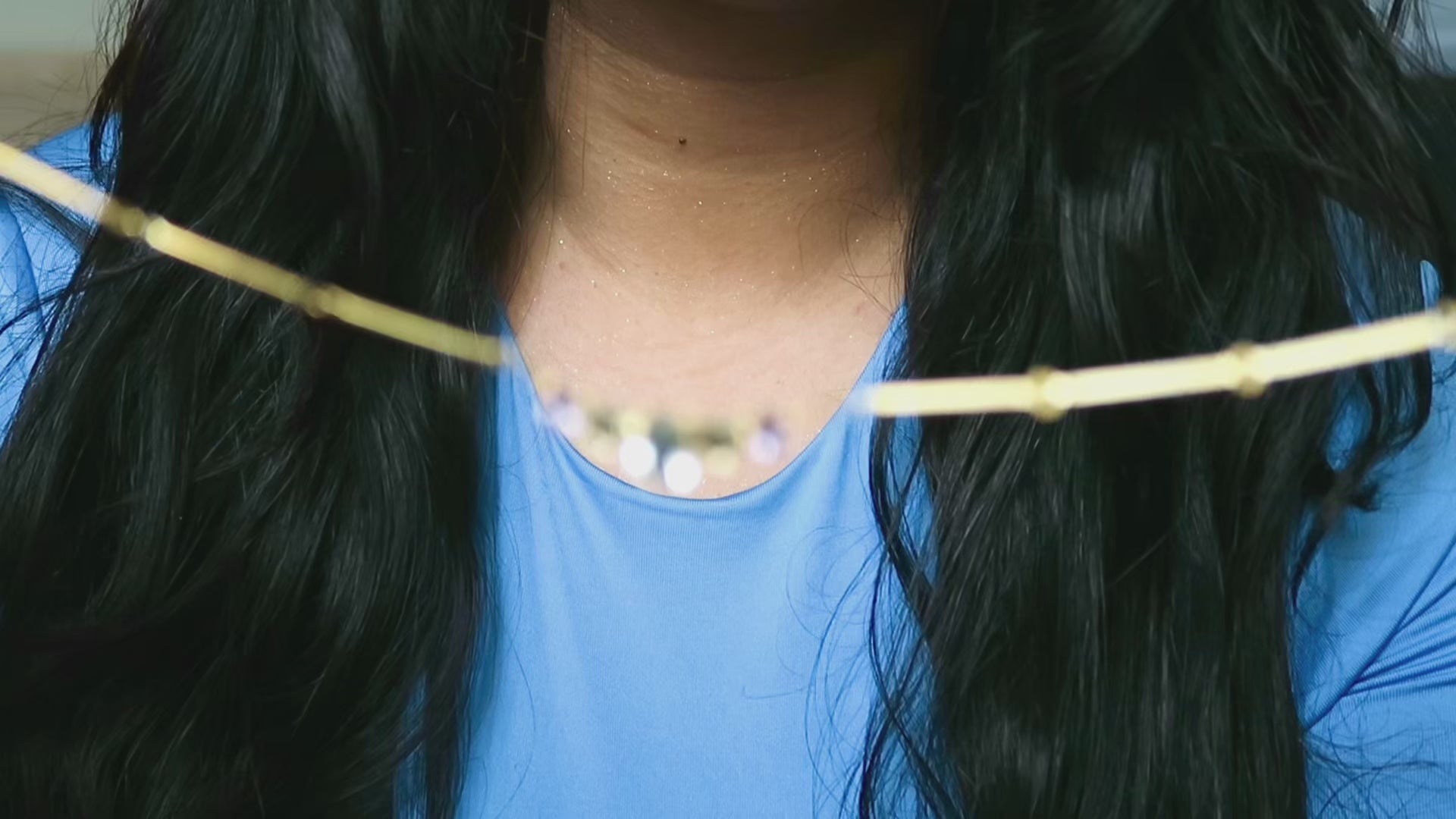 Collier Sunset - améthyste et citrine