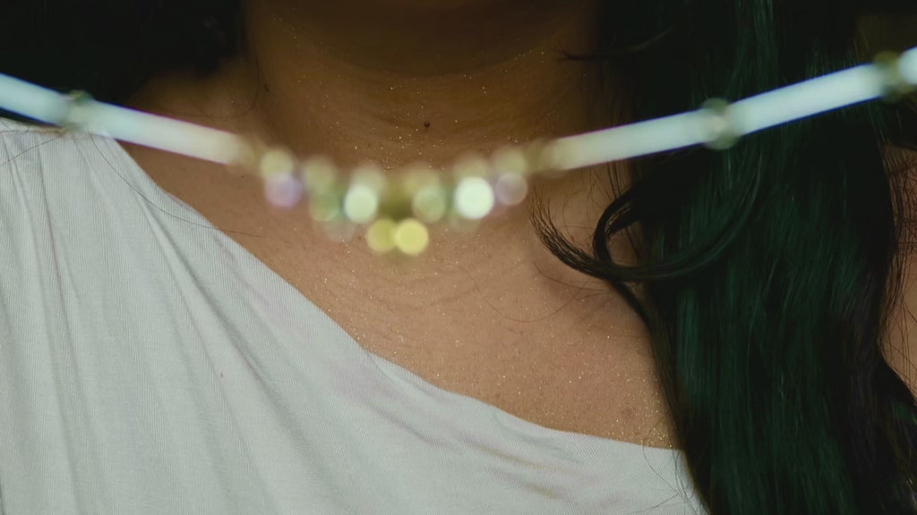 Collier Sunrise - améthyste et citrine